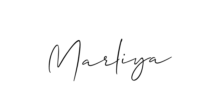 This is the best signature style for the Marliya name. Also you like these signature font (Allison_Script). Mix name signature. Marliya signature style 2 images and pictures png