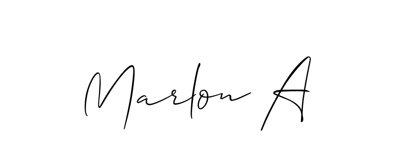 Check out images of Autograph of Marlon A name. Actor Marlon A Signature Style. Allison_Script is a professional sign style online. Marlon A signature style 2 images and pictures png