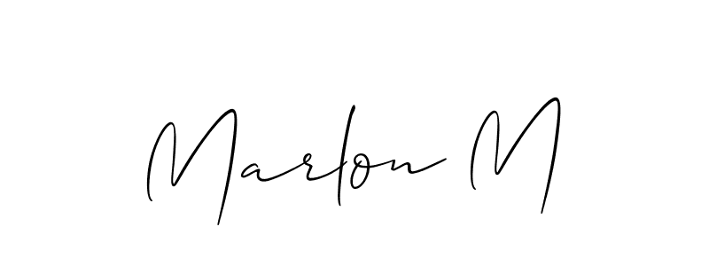 You can use this online signature creator to create a handwritten signature for the name Marlon M. This is the best online autograph maker. Marlon M signature style 2 images and pictures png
