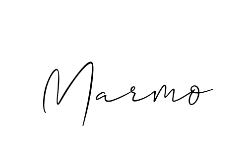 Marmo stylish signature style. Best Handwritten Sign (Allison_Script) for my name. Handwritten Signature Collection Ideas for my name Marmo. Marmo signature style 2 images and pictures png