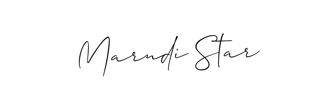 Also we have Marndi Star name is the best signature style. Create professional handwritten signature collection using Allison_Script autograph style. Marndi Star signature style 2 images and pictures png