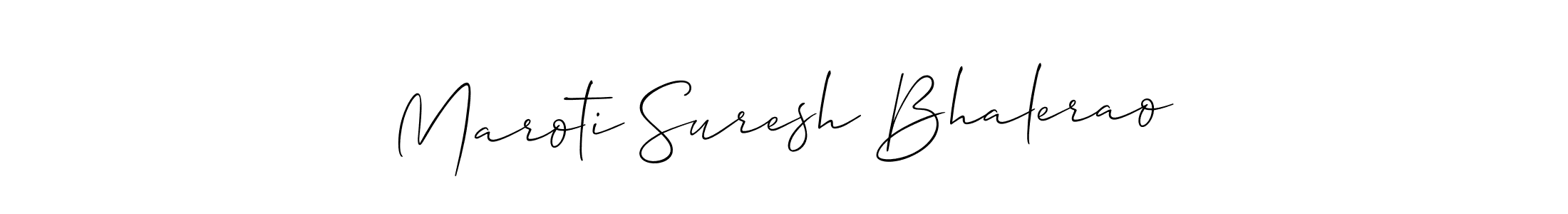 Maroti Suresh Bhalerao stylish signature style. Best Handwritten Sign (Allison_Script) for my name. Handwritten Signature Collection Ideas for my name Maroti Suresh Bhalerao. Maroti Suresh Bhalerao signature style 2 images and pictures png