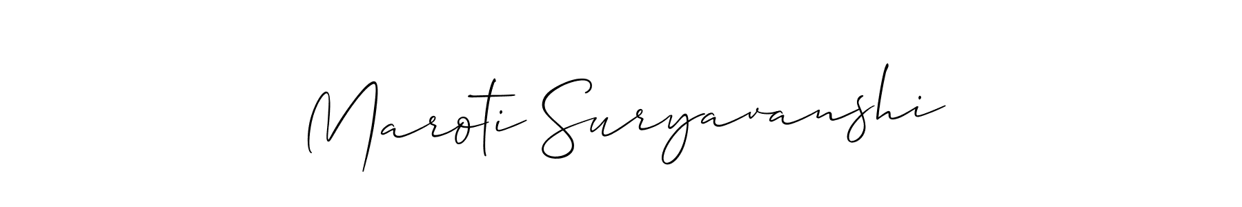 Best and Professional Signature Style for Maroti Suryavanshi. Allison_Script Best Signature Style Collection. Maroti Suryavanshi signature style 2 images and pictures png