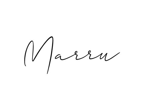Also You can easily find your signature by using the search form. We will create Marru name handwritten signature images for you free of cost using Allison_Script sign style. Marru signature style 2 images and pictures png