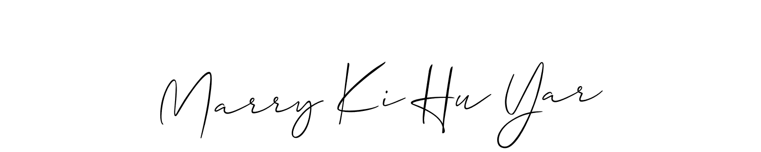 Make a beautiful signature design for name Marry Ki Hu Yar. Use this online signature maker to create a handwritten signature for free. Marry Ki Hu Yar signature style 2 images and pictures png