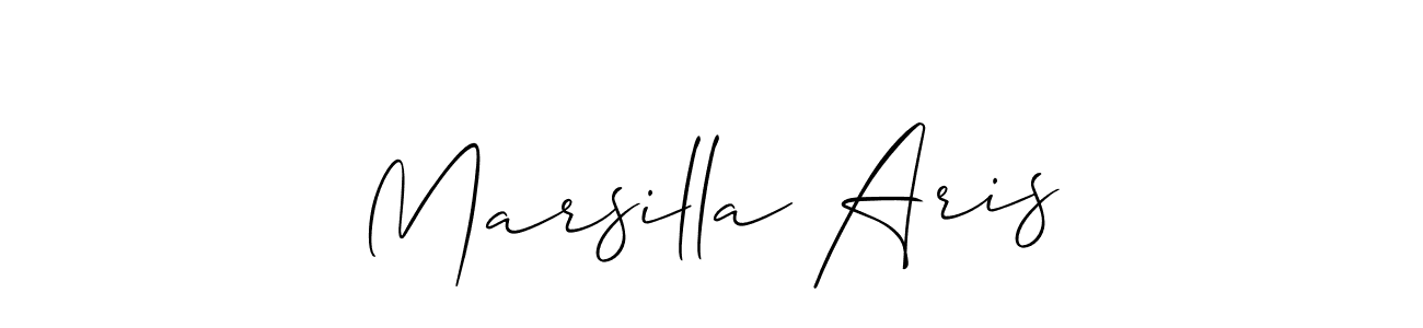 You can use this online signature creator to create a handwritten signature for the name Marsilla Aris. This is the best online autograph maker. Marsilla Aris signature style 2 images and pictures png