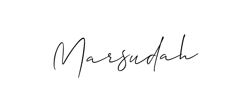 Make a beautiful signature design for name Marsudah. Use this online signature maker to create a handwritten signature for free. Marsudah signature style 2 images and pictures png