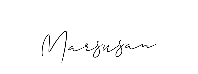 Make a beautiful signature design for name Marsusan. Use this online signature maker to create a handwritten signature for free. Marsusan signature style 2 images and pictures png