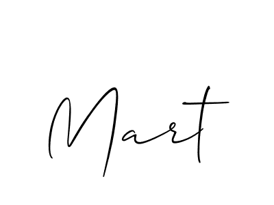 How to Draw Mart signature style? Allison_Script is a latest design signature styles for name Mart. Mart signature style 2 images and pictures png