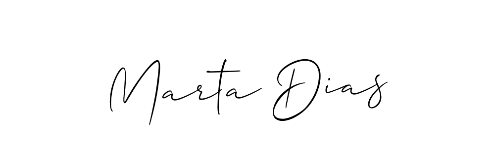 Also we have Marta Dias name is the best signature style. Create professional handwritten signature collection using Allison_Script autograph style. Marta Dias signature style 2 images and pictures png