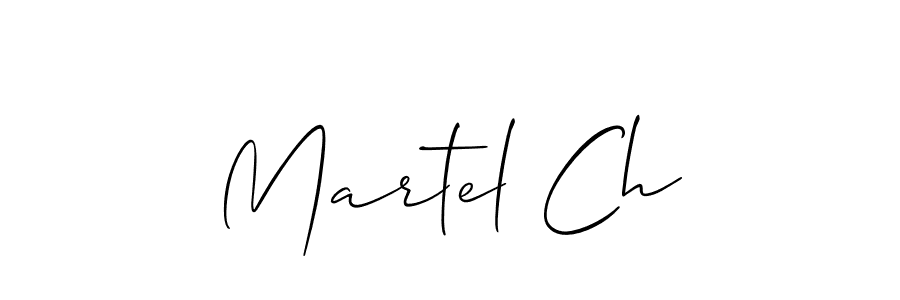 Make a beautiful signature design for name Martel Ch. Use this online signature maker to create a handwritten signature for free. Martel Ch signature style 2 images and pictures png