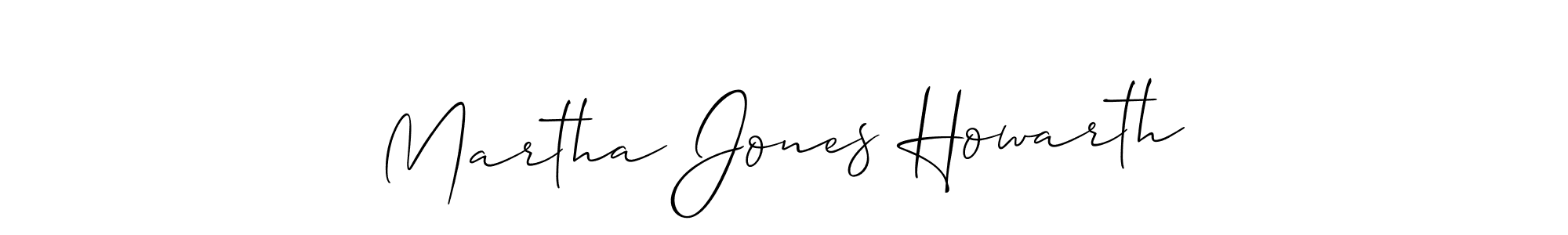 Also we have Martha Jones Howarth name is the best signature style. Create professional handwritten signature collection using Allison_Script autograph style. Martha Jones Howarth signature style 2 images and pictures png