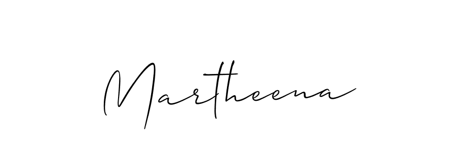 Also we have Martheena name is the best signature style. Create professional handwritten signature collection using Allison_Script autograph style. Martheena signature style 2 images and pictures png