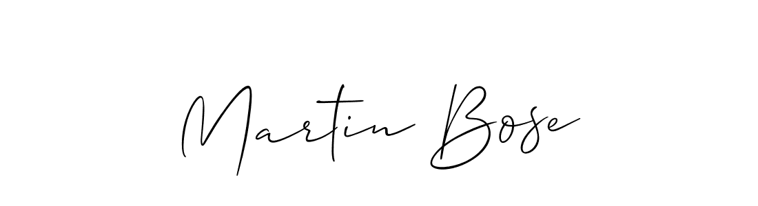 Make a beautiful signature design for name Martin Bose. Use this online signature maker to create a handwritten signature for free. Martin Bose signature style 2 images and pictures png