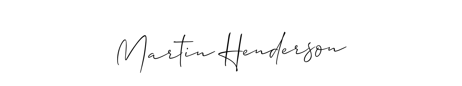 How to Draw Martin Henderson signature style? Allison_Script is a latest design signature styles for name Martin Henderson. Martin Henderson signature style 2 images and pictures png