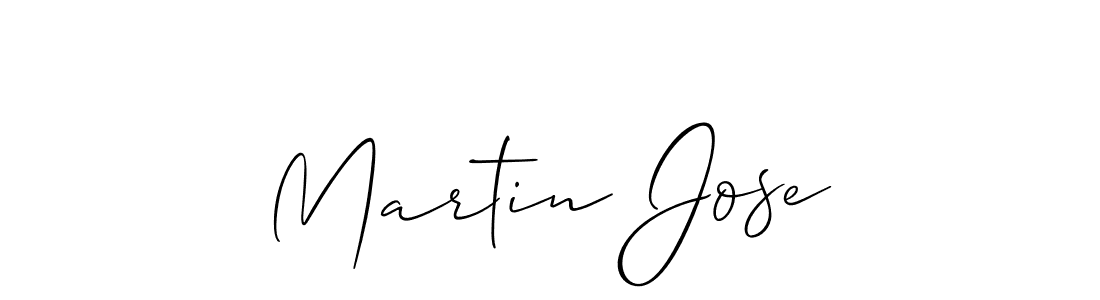 How to make Martin Jose signature? Allison_Script is a professional autograph style. Create handwritten signature for Martin Jose name. Martin Jose signature style 2 images and pictures png
