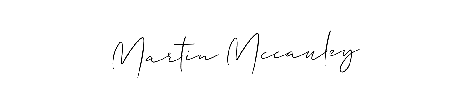 Also we have Martin Mccauley name is the best signature style. Create professional handwritten signature collection using Allison_Script autograph style. Martin Mccauley signature style 2 images and pictures png