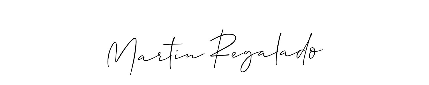 if you are searching for the best signature style for your name Martin Regalado. so please give up your signature search. here we have designed multiple signature styles  using Allison_Script. Martin Regalado signature style 2 images and pictures png