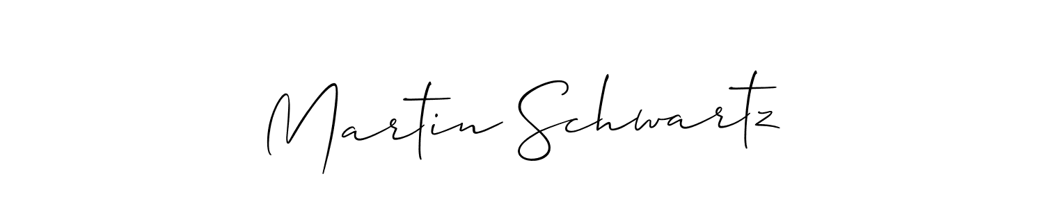 Create a beautiful signature design for name Martin Schwartz. With this signature (Allison_Script) fonts, you can make a handwritten signature for free. Martin Schwartz signature style 2 images and pictures png