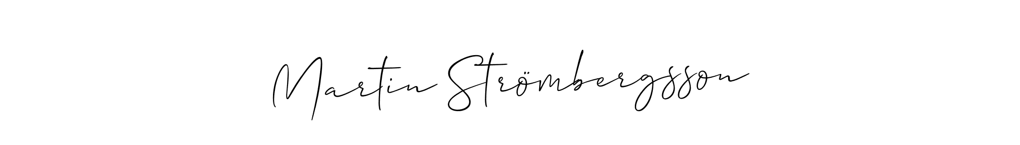 Martin Strömbergsson stylish signature style. Best Handwritten Sign (Allison_Script) for my name. Handwritten Signature Collection Ideas for my name Martin Strömbergsson. Martin Strömbergsson signature style 2 images and pictures png