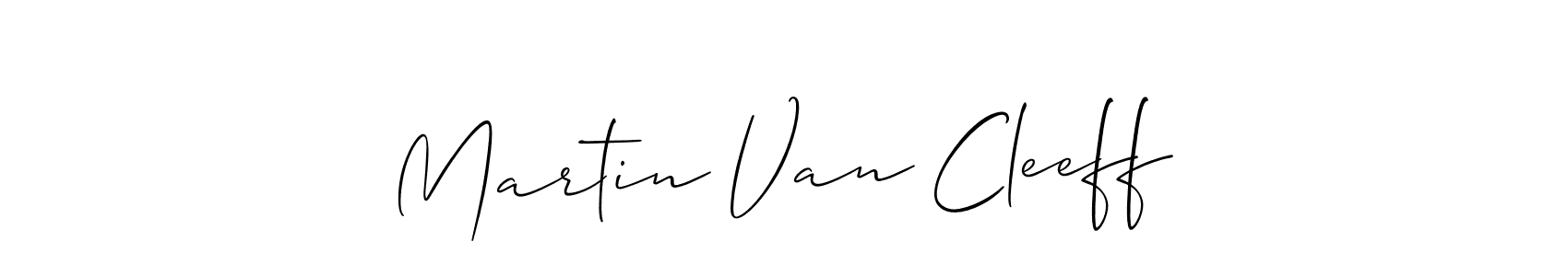 You should practise on your own different ways (Allison_Script) to write your name (Martin Van Cleeff) in signature. don't let someone else do it for you. Martin Van Cleeff signature style 2 images and pictures png