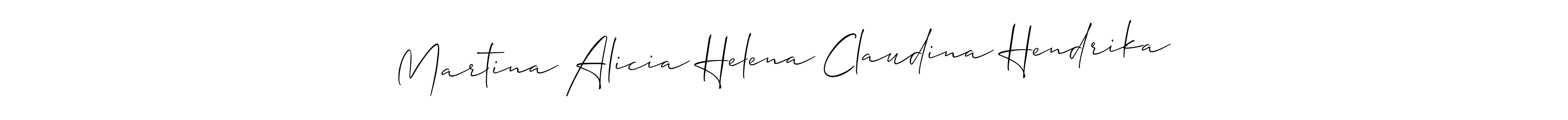 Best and Professional Signature Style for Martina Alicia Helena Claudina Hendrika. Allison_Script Best Signature Style Collection. Martina Alicia Helena Claudina Hendrika signature style 2 images and pictures png