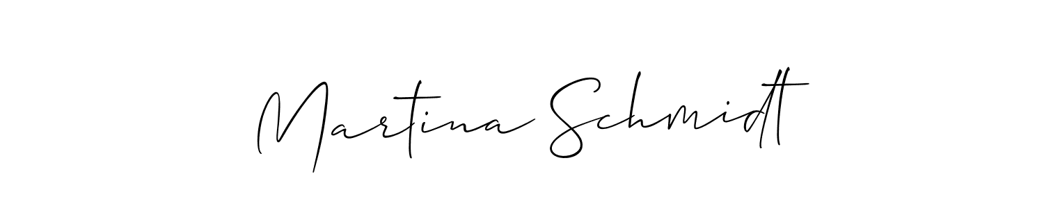 Allison_Script is a professional signature style that is perfect for those who want to add a touch of class to their signature. It is also a great choice for those who want to make their signature more unique. Get Martina Schmidt name to fancy signature for free. Martina Schmidt signature style 2 images and pictures png