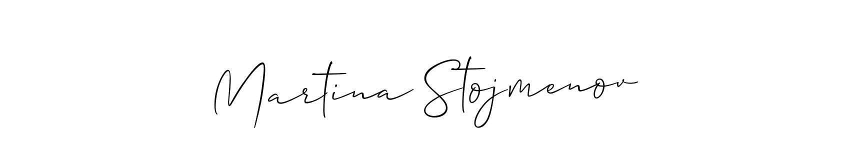 Best and Professional Signature Style for Martina Stojmenov. Allison_Script Best Signature Style Collection. Martina Stojmenov signature style 2 images and pictures png