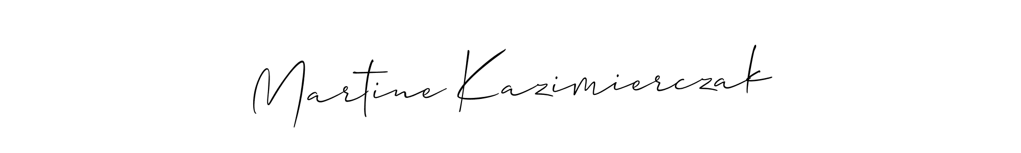 You can use this online signature creator to create a handwritten signature for the name Martine Kazimierczak. This is the best online autograph maker. Martine Kazimierczak signature style 2 images and pictures png