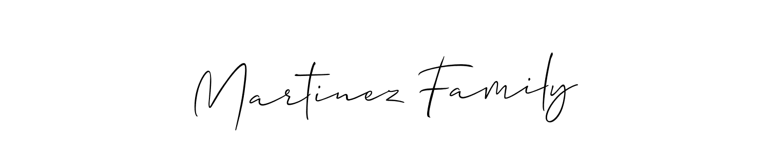 Also we have Martinez Family name is the best signature style. Create professional handwritten signature collection using Allison_Script autograph style. Martinez Family signature style 2 images and pictures png