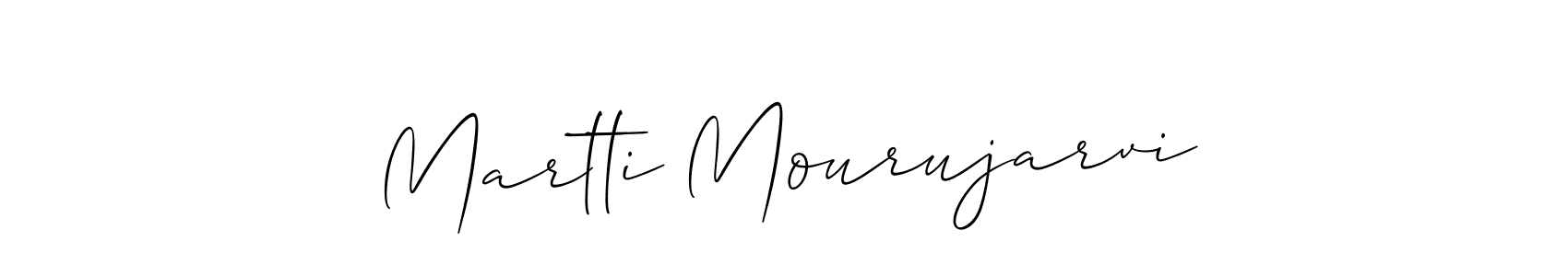 Similarly Allison_Script is the best handwritten signature design. Signature creator online .You can use it as an online autograph creator for name Martti Mourujarvi. Martti Mourujarvi signature style 2 images and pictures png