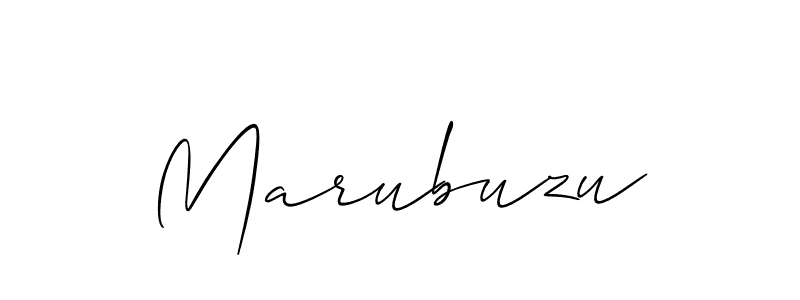 Also we have Marubuzu name is the best signature style. Create professional handwritten signature collection using Allison_Script autograph style. Marubuzu signature style 2 images and pictures png