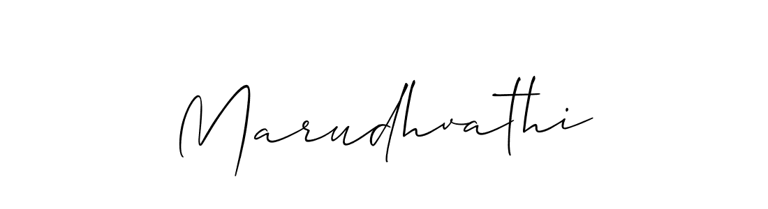 How to Draw Marudhvathi signature style? Allison_Script is a latest design signature styles for name Marudhvathi. Marudhvathi signature style 2 images and pictures png