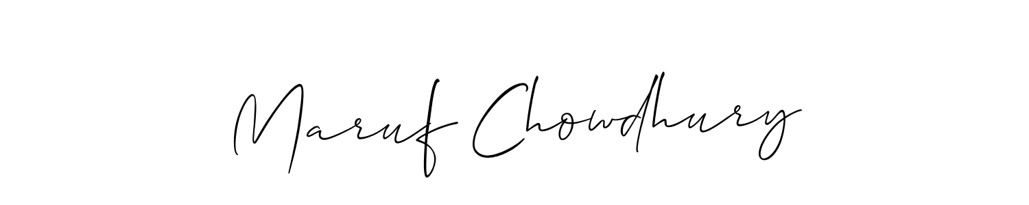 Best and Professional Signature Style for Maruf Chowdhury. Allison_Script Best Signature Style Collection. Maruf Chowdhury signature style 2 images and pictures png