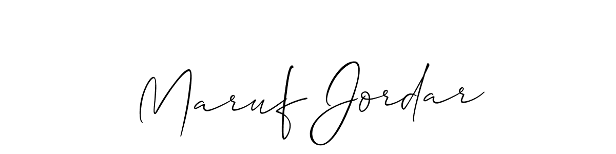 See photos of Maruf Jordar official signature by Spectra . Check more albums & portfolios. Read reviews & check more about Allison_Script font. Maruf Jordar signature style 2 images and pictures png