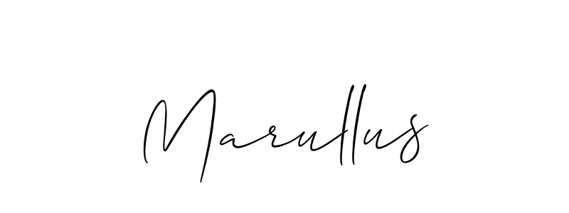 Best and Professional Signature Style for Marullus. Allison_Script Best Signature Style Collection. Marullus signature style 2 images and pictures png