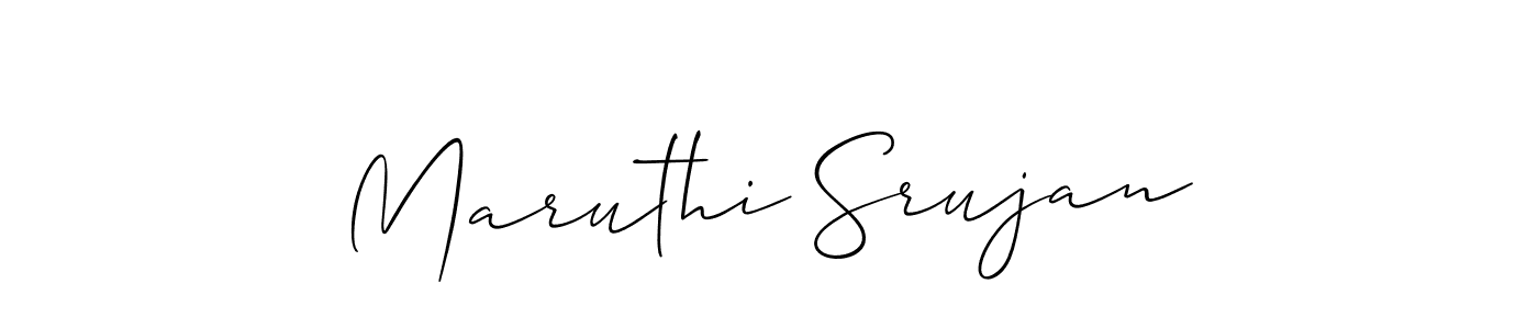 You can use this online signature creator to create a handwritten signature for the name Maruthi Srujan. This is the best online autograph maker. Maruthi Srujan signature style 2 images and pictures png