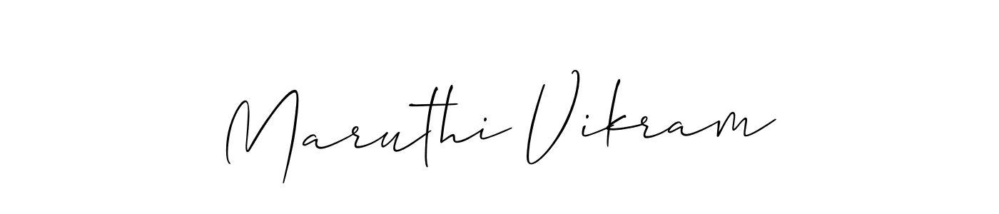 Make a beautiful signature design for name Maruthi Vikram. Use this online signature maker to create a handwritten signature for free. Maruthi Vikram signature style 2 images and pictures png