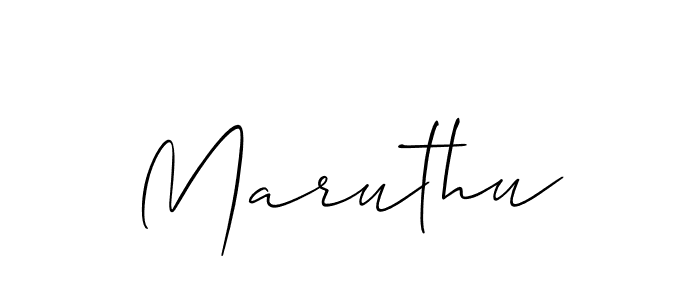 Maruthu stylish signature style. Best Handwritten Sign (Allison_Script) for my name. Handwritten Signature Collection Ideas for my name Maruthu. Maruthu signature style 2 images and pictures png