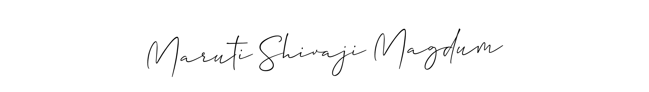 Here are the top 10 professional signature styles for the name Maruti Shivaji Magdum. These are the best autograph styles you can use for your name. Maruti Shivaji Magdum signature style 2 images and pictures png