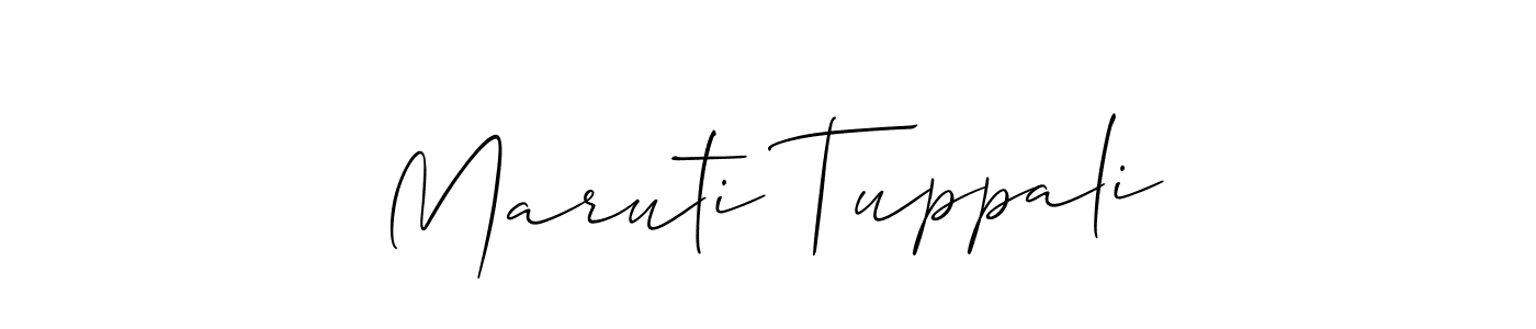 Make a beautiful signature design for name Maruti Tuppali. Use this online signature maker to create a handwritten signature for free. Maruti Tuppali signature style 2 images and pictures png