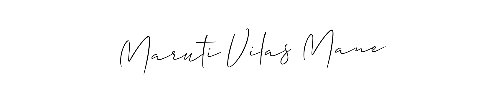 It looks lik you need a new signature style for name Maruti Vilas Mane. Design unique handwritten (Allison_Script) signature with our free signature maker in just a few clicks. Maruti Vilas Mane signature style 2 images and pictures png
