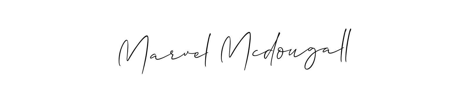 Make a short Marvel Mcdougall signature style. Manage your documents anywhere anytime using Allison_Script. Create and add eSignatures, submit forms, share and send files easily. Marvel Mcdougall signature style 2 images and pictures png