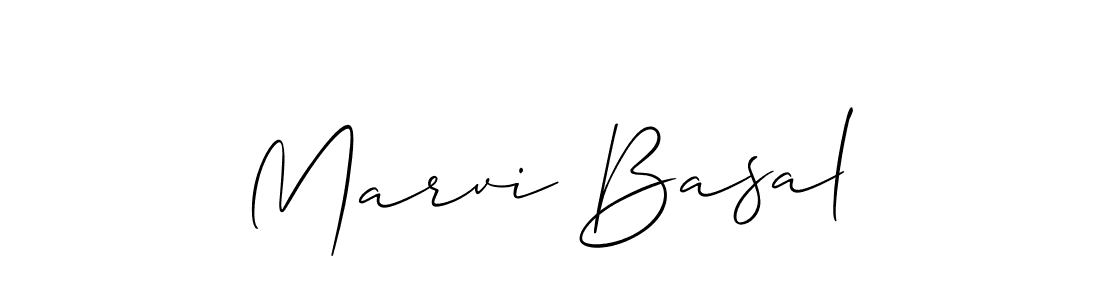 Create a beautiful signature design for name Marvi Basal. With this signature (Allison_Script) fonts, you can make a handwritten signature for free. Marvi Basal signature style 2 images and pictures png