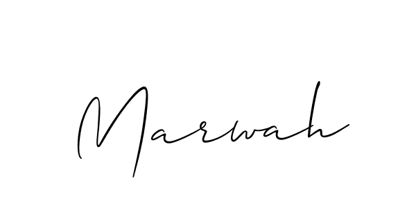Also You can easily find your signature by using the search form. We will create Marwah name handwritten signature images for you free of cost using Allison_Script sign style. Marwah signature style 2 images and pictures png