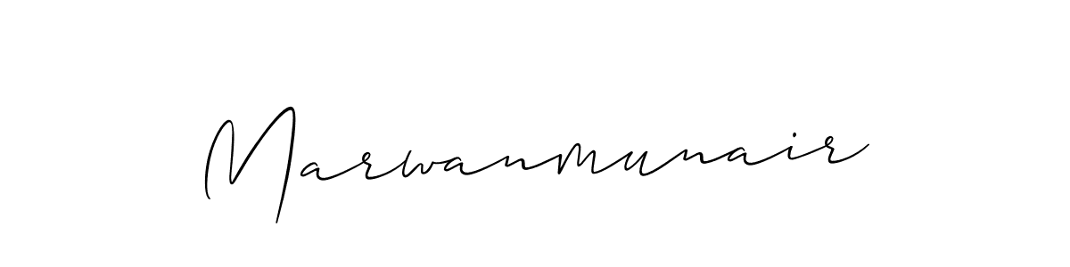 Similarly Allison_Script is the best handwritten signature design. Signature creator online .You can use it as an online autograph creator for name Marwanmunair. Marwanmunair signature style 2 images and pictures png