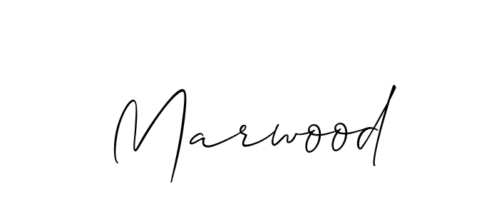 It looks lik you need a new signature style for name Marwood. Design unique handwritten (Allison_Script) signature with our free signature maker in just a few clicks. Marwood signature style 2 images and pictures png
