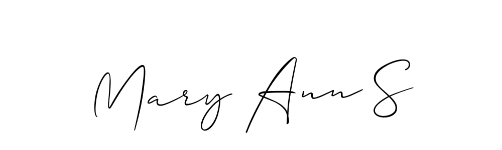 See photos of Mary Ann S official signature by Spectra . Check more albums & portfolios. Read reviews & check more about Allison_Script font. Mary Ann S signature style 2 images and pictures png