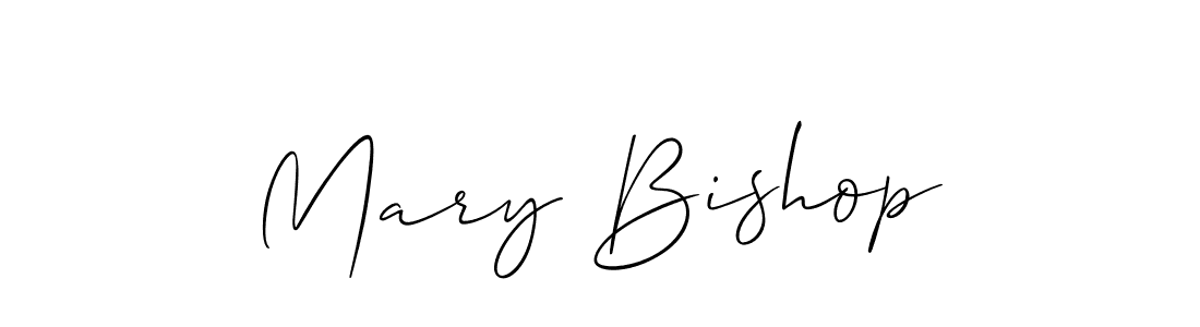 Best and Professional Signature Style for Mary Bishop. Allison_Script Best Signature Style Collection. Mary Bishop signature style 2 images and pictures png