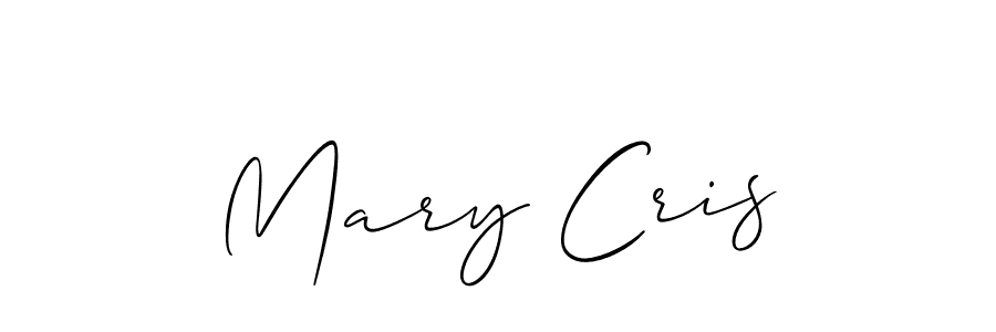 You should practise on your own different ways (Allison_Script) to write your name (Mary Cris) in signature. don't let someone else do it for you. Mary Cris signature style 2 images and pictures png